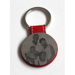 Key ring 073 - red circle