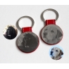 Key ring 073 - red circle