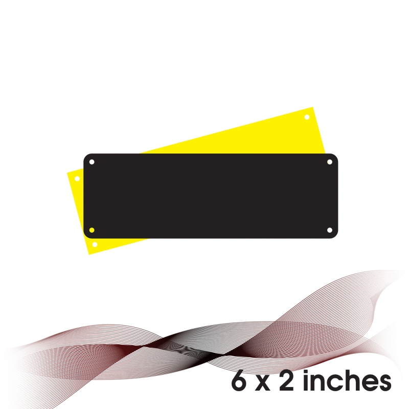 Plaque 6 x 2