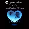 LED 0A your photo heart