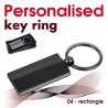 Key ring 004 rectangle