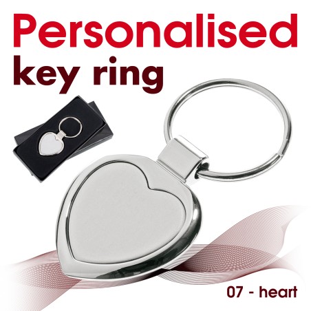 Key ring 007 heart