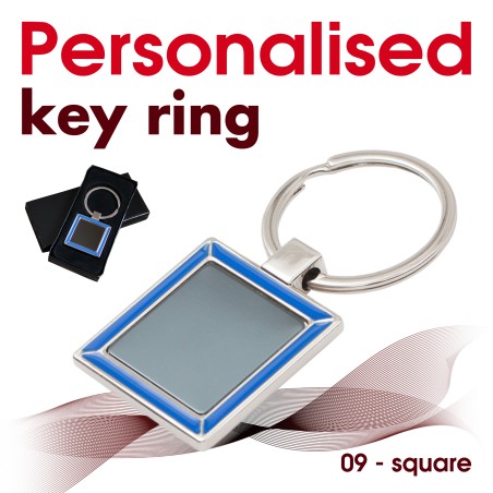 Key ring 009 - square