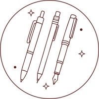 Pen + Pencil + Fountain Pen